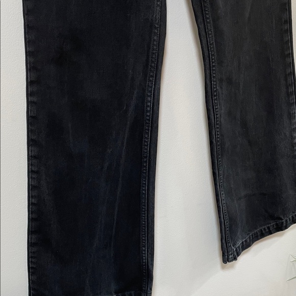 The Kooples Paris Kristy Wide leg cotton Black Denim Jeans made in Turkey As is - Picture 10 of 16